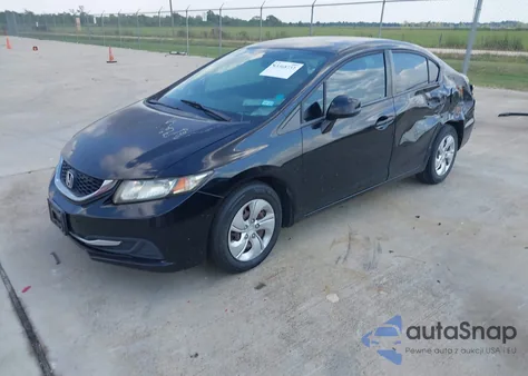 2013 Honda Civic Lx z USA, uszkodzony, nr VIN 2HGFB2F58DH558376
